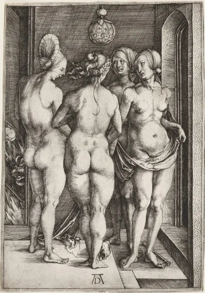 Four Naked Women The Four Witches