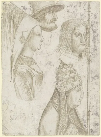 Four Studies Of Heads