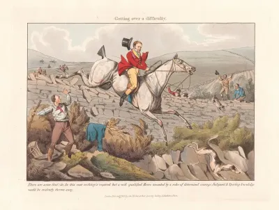 Fox Hunting Some Do And Some Dont It Is All A Notion Getting Over A Difficulty