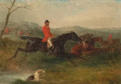 Foxhunting Clearing A Brook