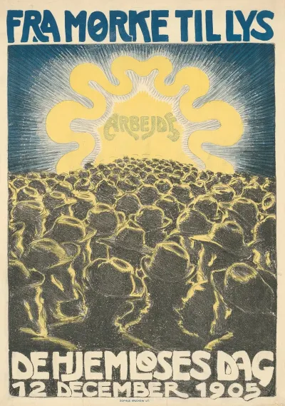 Fra Morke Til Lys De Hjemloses Dag 12 December 1905