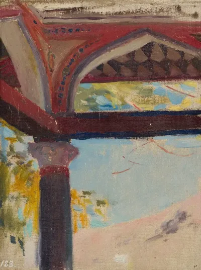 Fragment Of Summer House Of Maria Potocka In Bakhchisaray From The Journey To Crimea