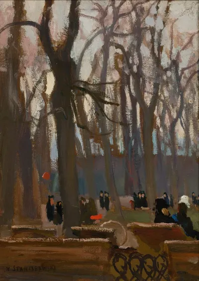Fragment Of The Planty Park