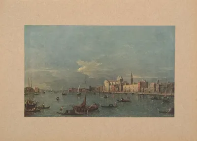 Francesco guardi le zattere