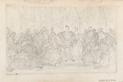Francis I Of France In Fontainebleau