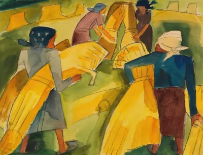 Frauen Bei Der Ernte