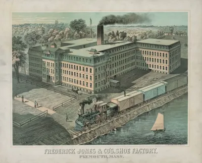 Frederick Jones Cos Shoe Factory Plymouth Mass