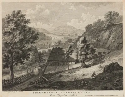 Freinvillers Et La Vallee Dorvin Dans Lerguel En Suisse