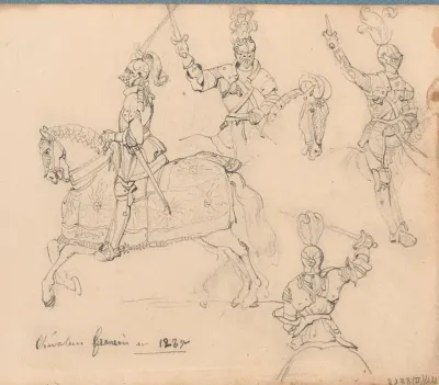 French Knight In 1285