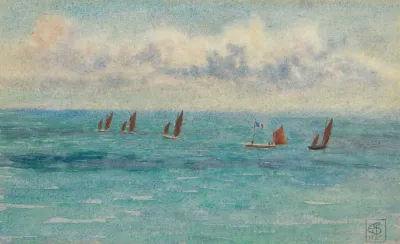 French Yachts At Sea