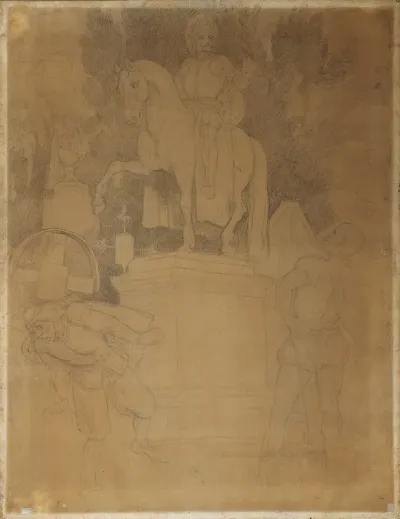Friedhofsszene Aus Wolfgang Amadeus Mozarts Oper Don Giovanni
