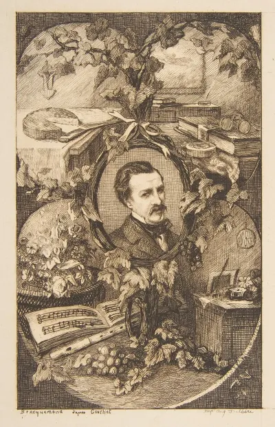 Frontispiece For Champfleurys Les Amis De La Nature