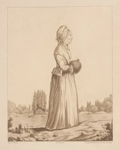 Full Portrait Of Therese Le Vasseur