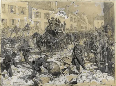 Funerailles De Charles Hugo 18 Mars 1871