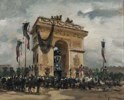 Funerailles De Victor Hugo 31 Mai Et 1er Juin 1885