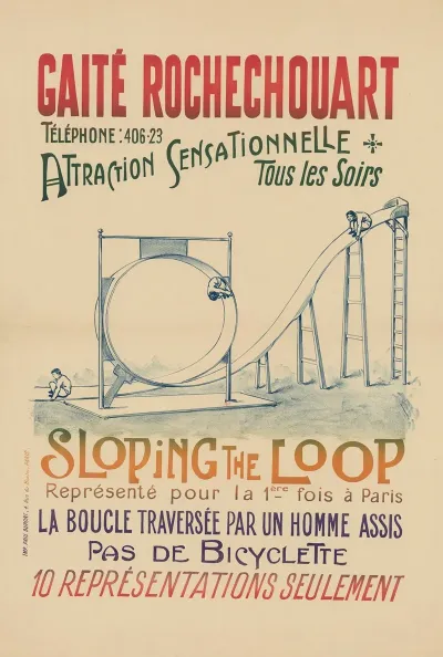 Gaite Rochechouart Attraction Exceptionnelle Tous Les Soirs Sloping The Loop