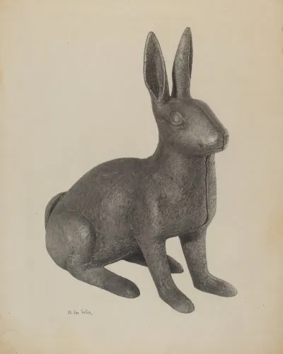 Garden Figure Rabbit