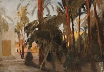 Garden Nude Of The Desert From The Journey To Egypt