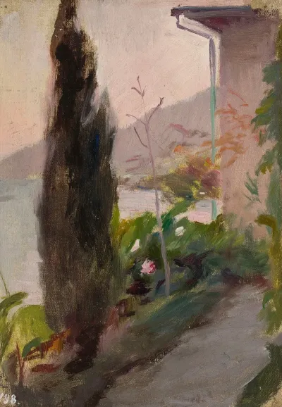 Garden Of The Bakhchi Dere Villa In Yalta From The Journey To Crimea 2