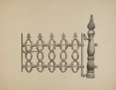 Gate And Gatepost 3