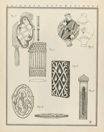 Gazette Du Bon Ton Briquets Automatiques