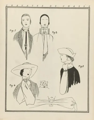 Gazette Du Bon Ton Cravate De Chasse