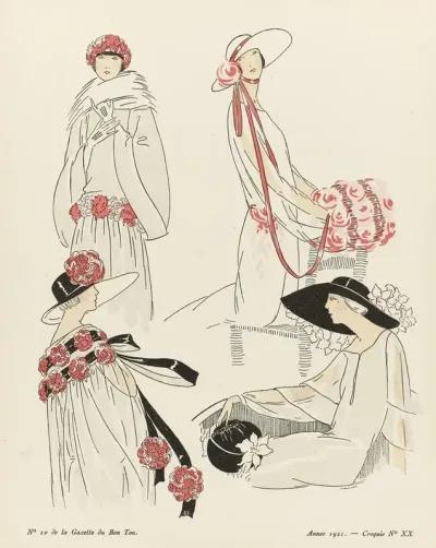 Gazette Du Bon Ton Croquis No XX