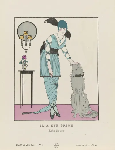 Gazette Du Bon Ton Il A Ete Prime Robe Du Soir 2