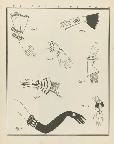 Gazette Du Bon Ton Les Gants De Peau