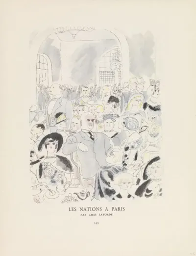 Gazette Du Bon Ton Les Nations A Paris