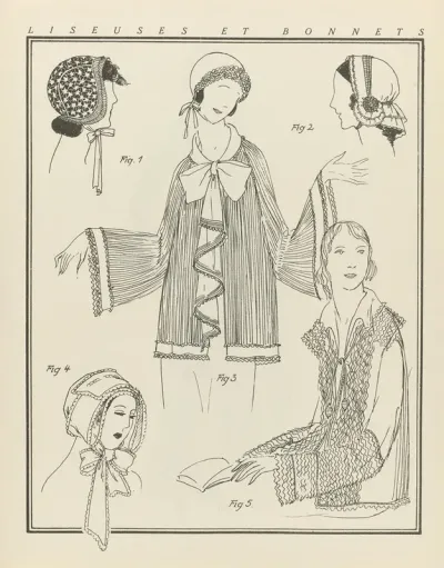 Gazette Du Bon Ton Liseuses Et Bonnets