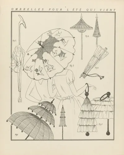 Gazette Du Bon Ton Ombrelles Pour Lete Qui Vient