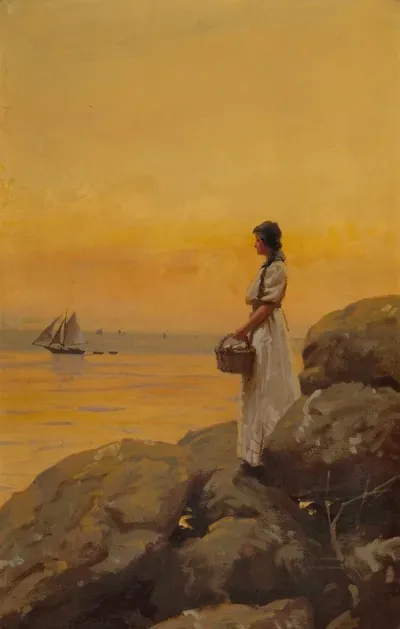 Gazing Out To Sea