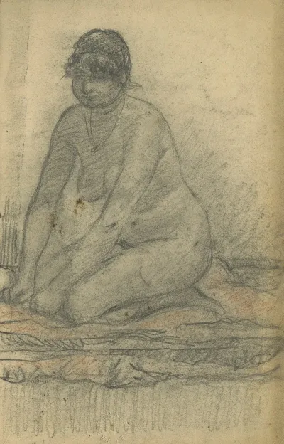 Geknield Naakt