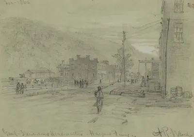 Genl Stevensons Headqurters Harpers Ferry