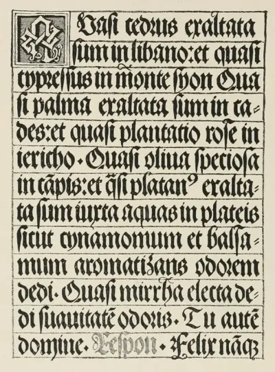German Blackletter Page
