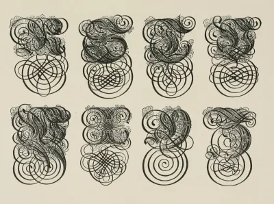 German Gothic Initials 3