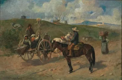 Gesprach Auf Der Landstrase