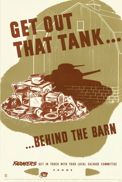 Get Out That Tankbehind The Barn