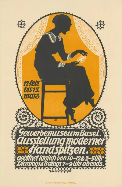 Gewerbemuseum Basel Ausstellung Moderner Handspitzen