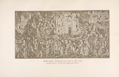 Gewirkter Teppich 1380