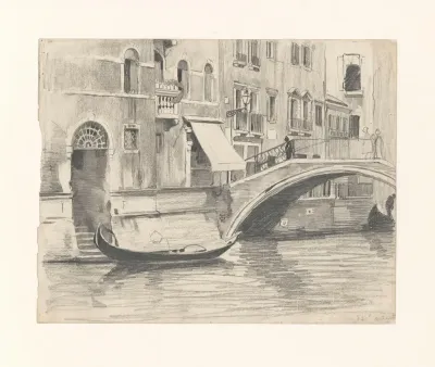 Gezicht In Venetie