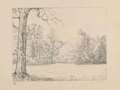 Gezicht Op De Seringenberg Op Landgoed De Raephorst De Raephorst