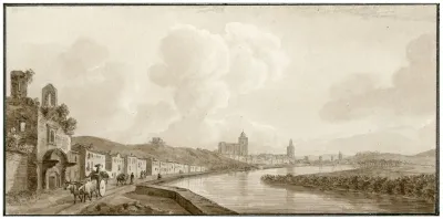 Gezicht Op Gerona