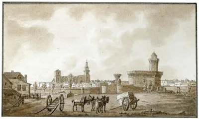 Gezicht Op Perpignan