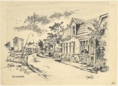 Gezicht Te West Knollendam
