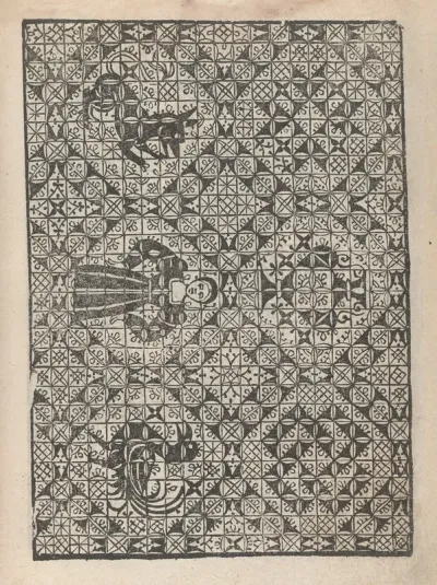 Giardineto Novo Di Punti Tagliati Et Gropposi Per Exercitio Et Ornamento Delle Donne Pl 03