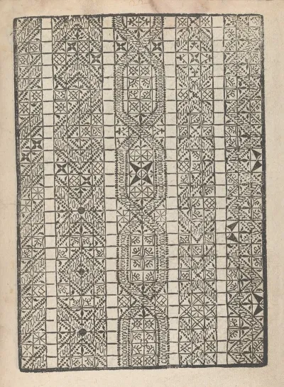 Giardineto Novo Di Punti Tagliati Et Gropposi Per Exercitio Et Ornamento Delle Donne Pl 11