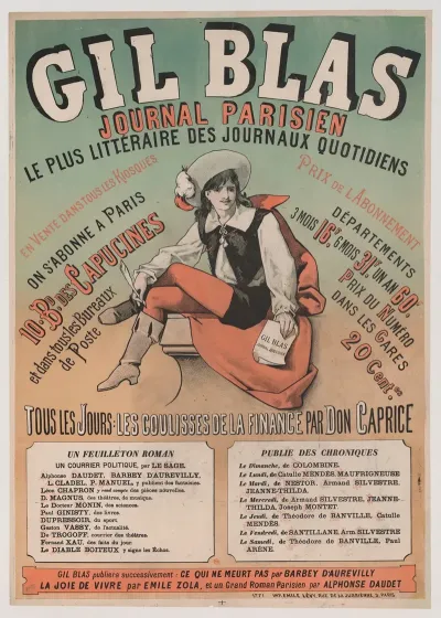 Gil Blas Journal Parisien Le Plus Litteraire Des Journaux Quotidiens
