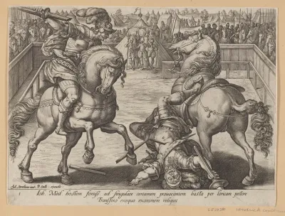 Giovanni De Medici In A Duel